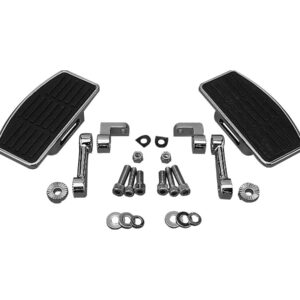 Adjustable Drivers Mini Floorboards Chrome