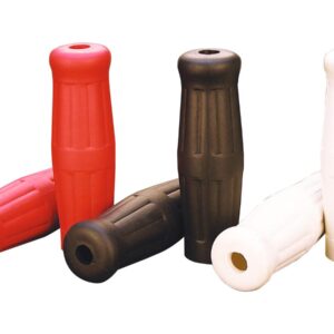 Vintage Grips Black 1" Throttle By Wire Throttle Cables