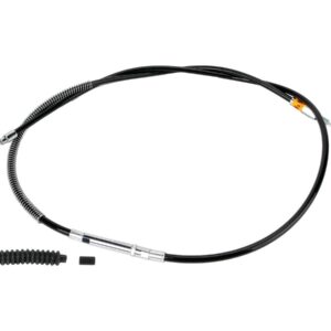 Black Vinyl Coil Wound (CW) Clutch Cable +6 Black Vinyl 53,3"