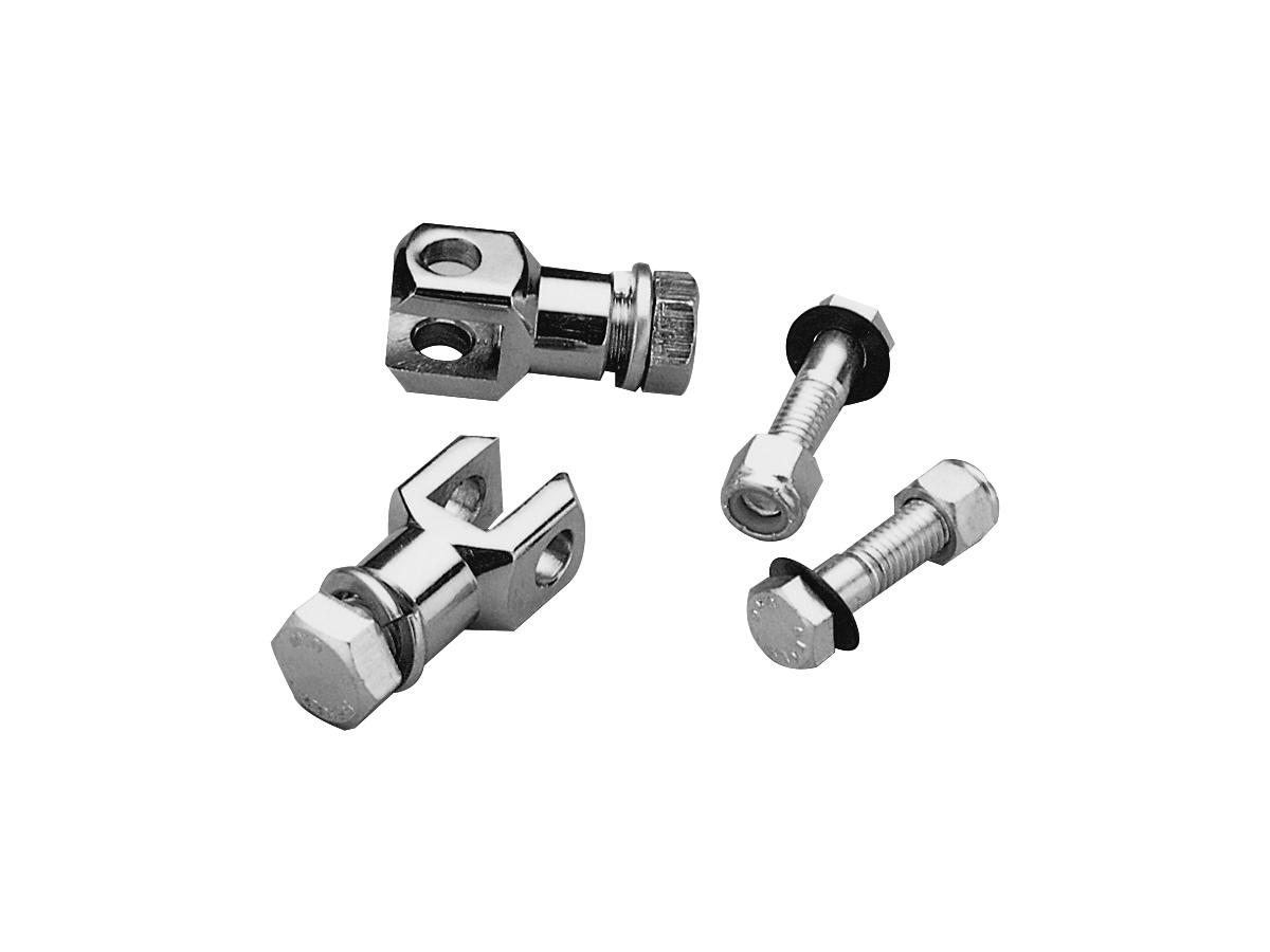 Footpeg Clevis UNC 3/8" Bolt Chrome