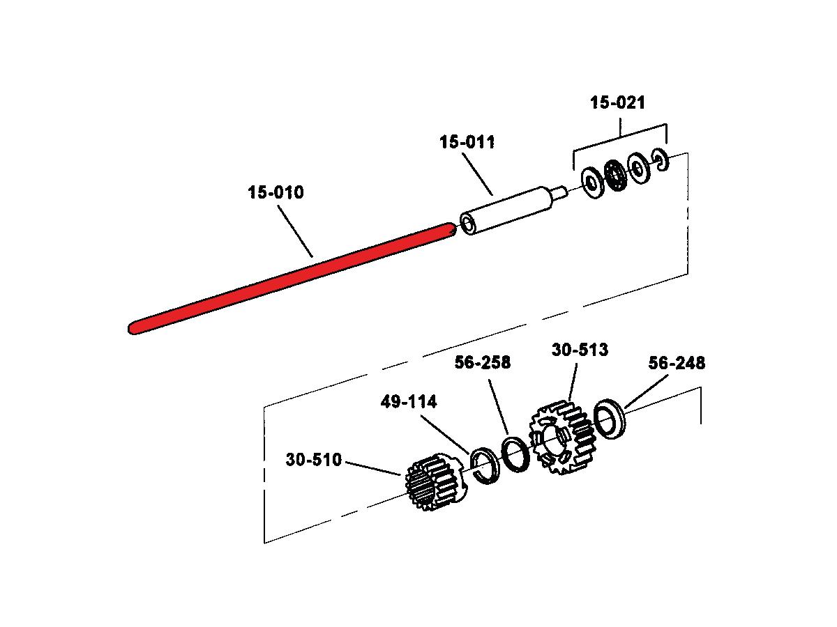 CLUTCH PUSH ROD