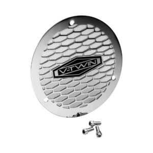 Vented Derby Cover 3-hole Chrome