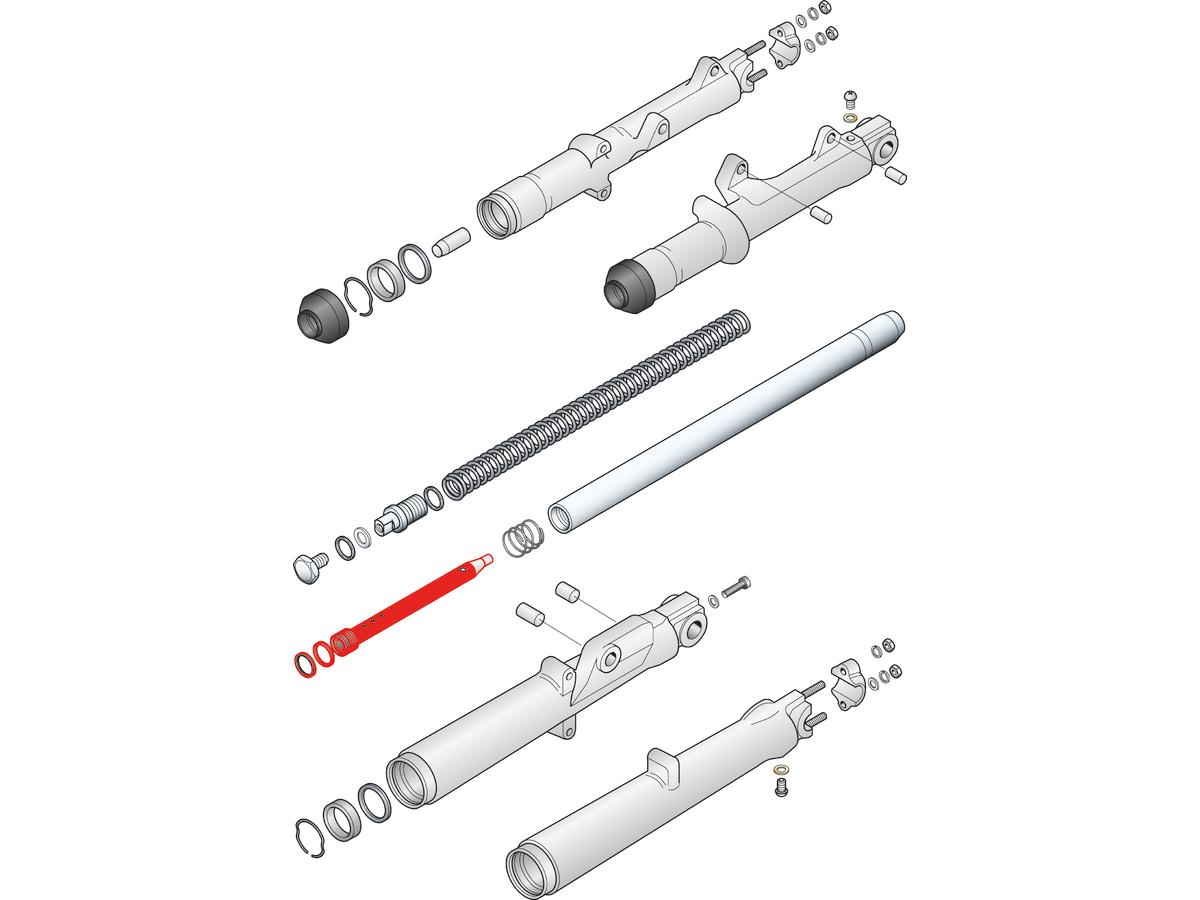 DAMPER TUBE ASSEMBLY Damper Tube Assembly