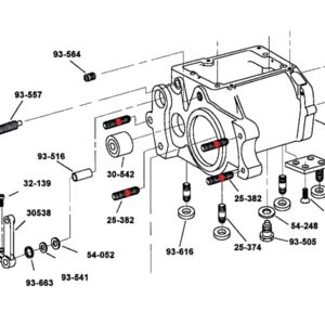 STUDS-4 SPD TRANS CASE/INR.PRI Mounting Studs