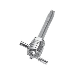 ROUND FINNED FUEL VALVE 22mm