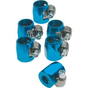 for 5/16 and 3/8 diameter hoses Hose Clamps Blue
