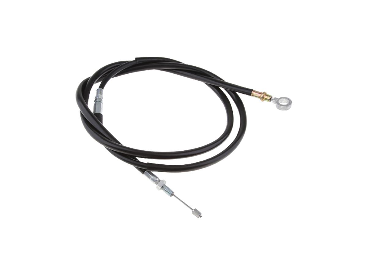 Classic Black Clutch Cable Standard Black Vinyl 49"