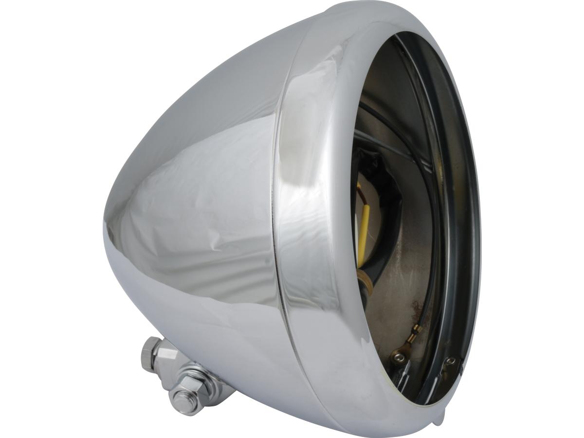 5 3/4" Headlight Housing for Springer Pre 93' FX Springer Style Chrome