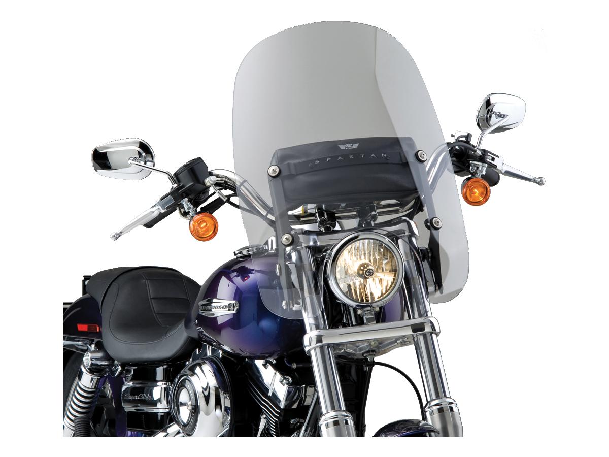 Spartan Windshield Height: 18,5", Width: 18" Clear