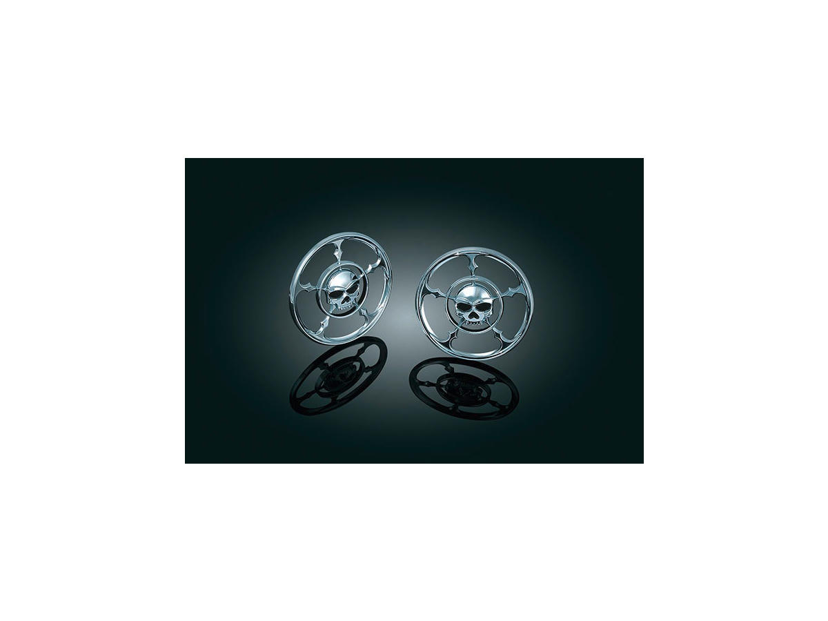 Zombie Speaker Grills Chrome