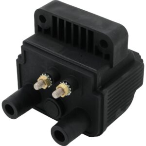 MotorFactory Ignition Coils Compact Case Black 5 Ohm Dual Fire