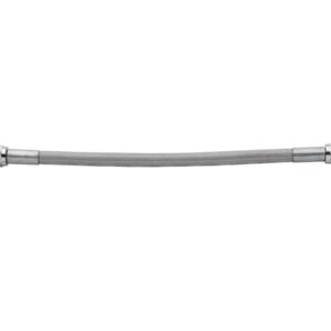 UNIV. FUEL X-OVER 9" Pre-Made Fuel Line Crossovers Stainless Steel Clear Coated 228,6 mm