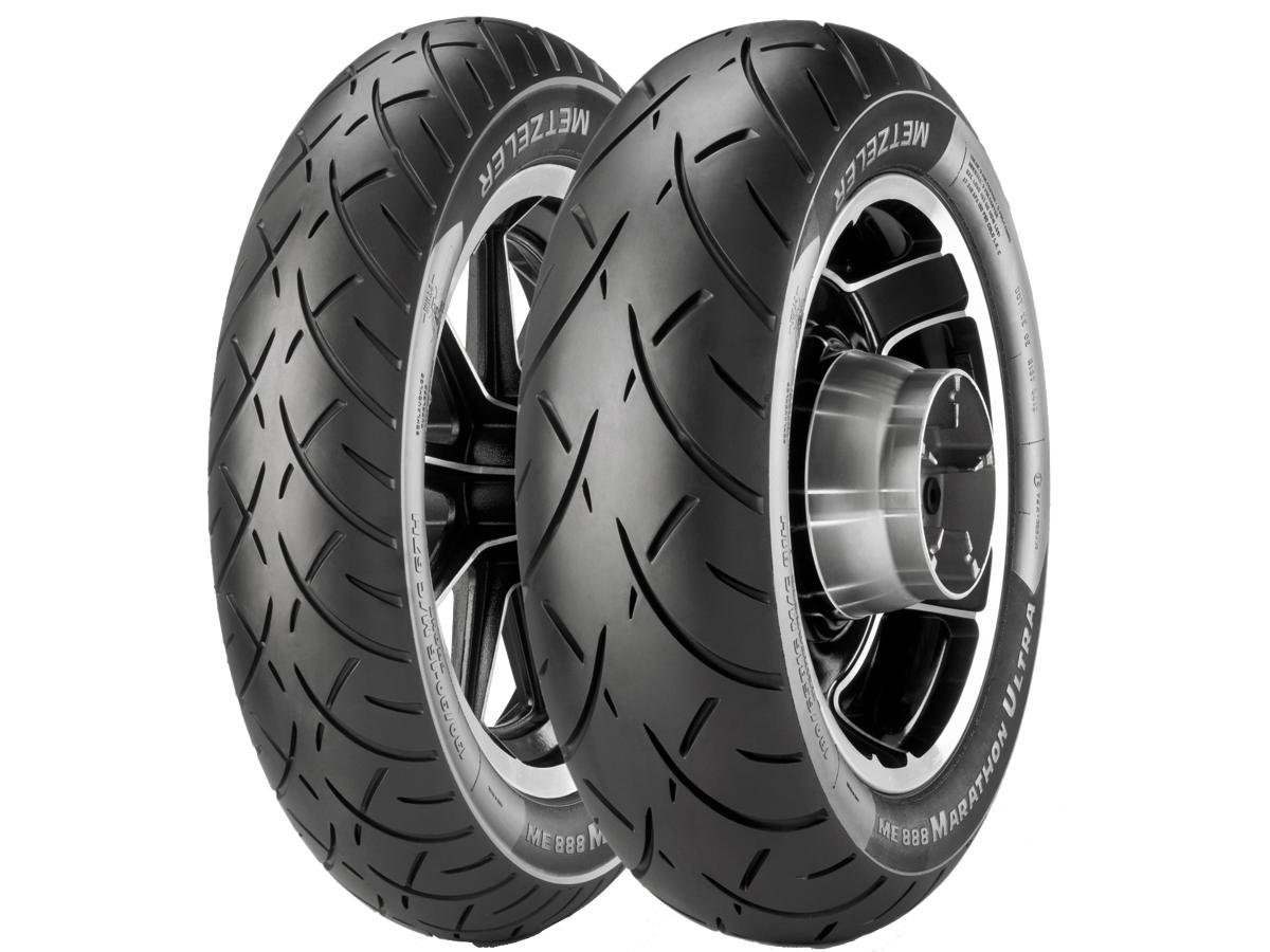 ME 888 Marathon Ultra Tire 150/80 B-16 77H TL Reinforced Black Wall