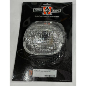 Laydown Taillight Lens 99-Early 03 models, clear lens, reflector and top tag window