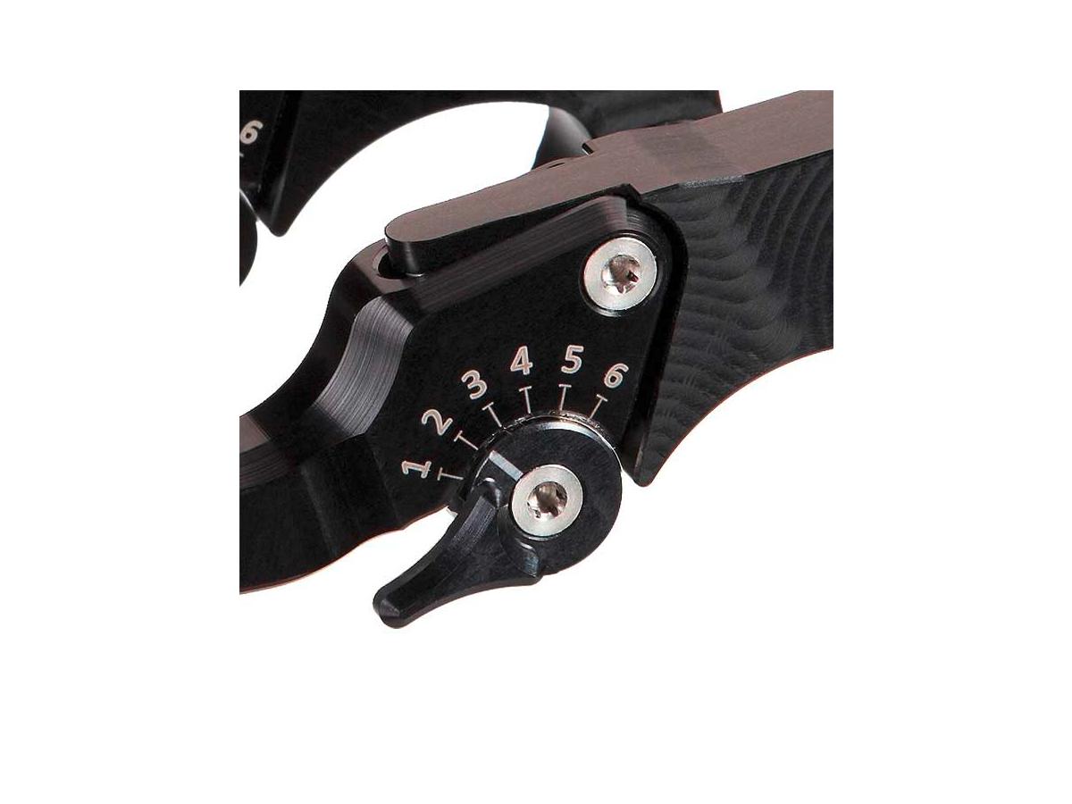 Good Guys Adjustable Brake and Clutch Lever Kit Black Silver Anodized Cable Clutch