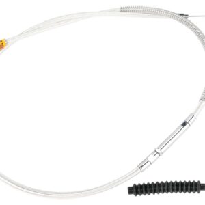 Platinum Series Clutch Cable Standard Stainless Steel Clear Coated Chrome Look 56,5"