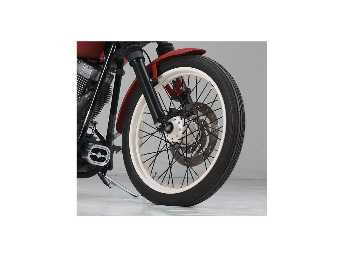 TTS Spoke Set, 18" long, black chrome