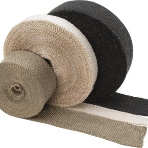 Custom Exhaust Wrap 2" x 50 Ft. Titanium