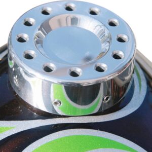 Drilled Gas Cap Cover Polished