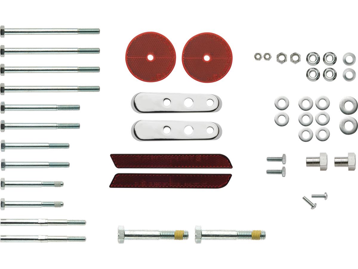 Rear Turn Signal Relocation Kit for Sportster Chrome