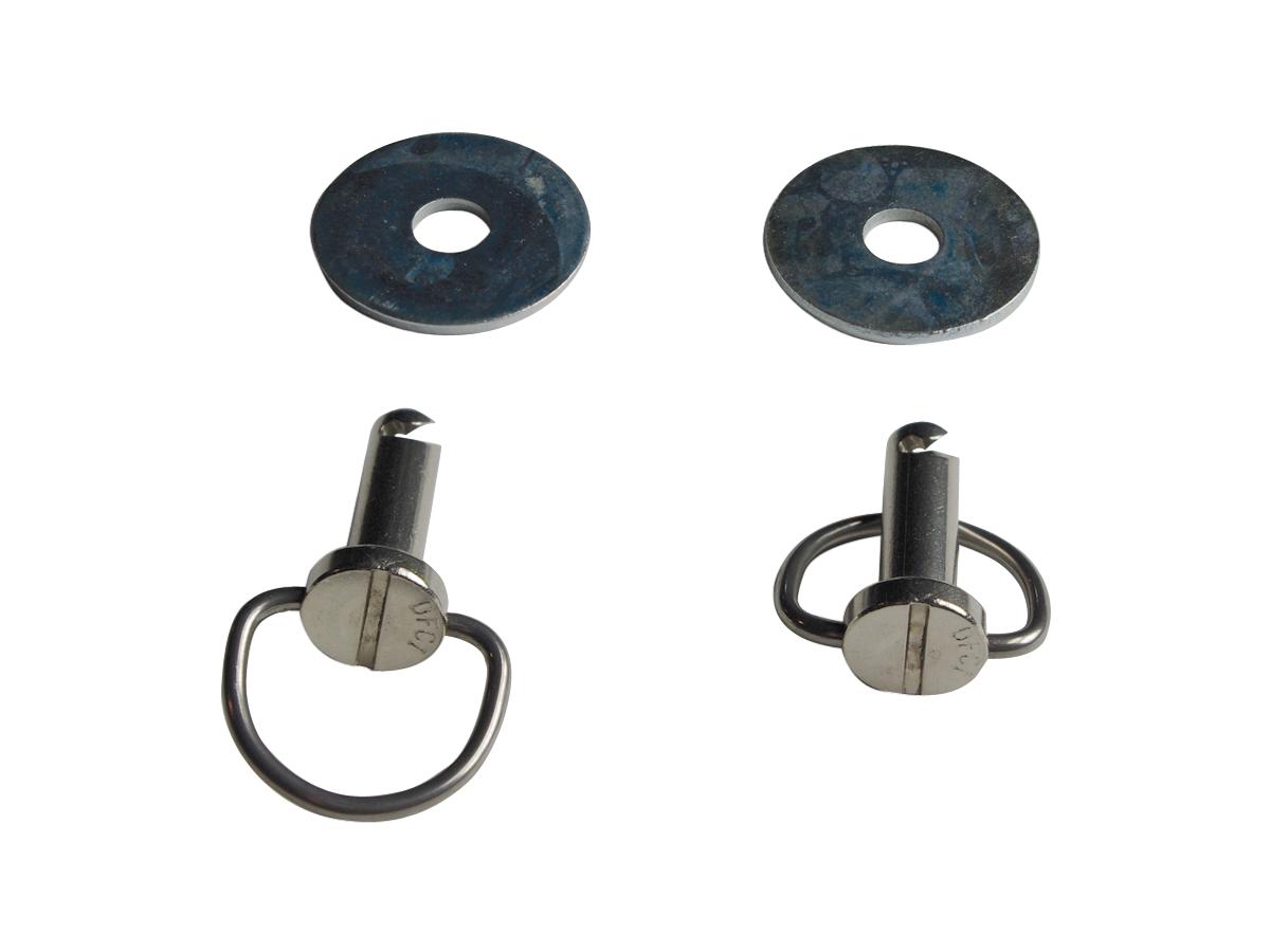 Bail Head Fastener with Washer Stainless Steel