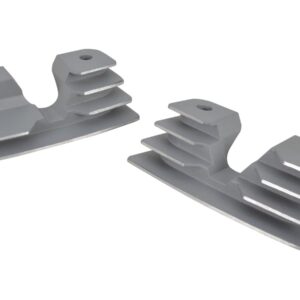 Natural Hi-Lighted Finned Headbolt Covers T/C Carburator 99-06