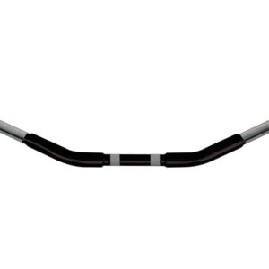 1 1/4" Chubby Dragster Handlebar Non-Dimpled 3-Hole Black Powder Coated 1 1/4" Throttle By Wire Throttle Cables