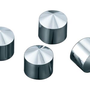 Peaked Rocker Box Bolt Cover Chrome