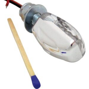 Picco LED Turn Signal Chrome Clear LED