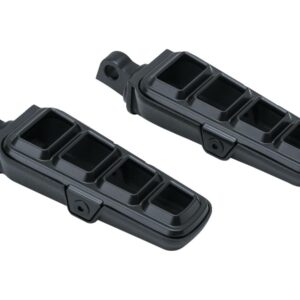 Dillinger Pegs with Male Mount Adapter Black, Satin