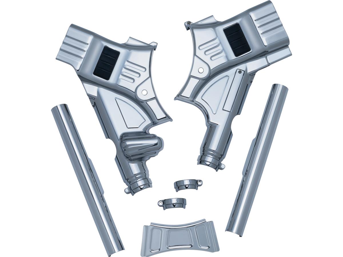 Deluxe Neck Cover Chrome