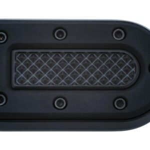 Heavy Duty Brake Pedal Pad Black, Satin