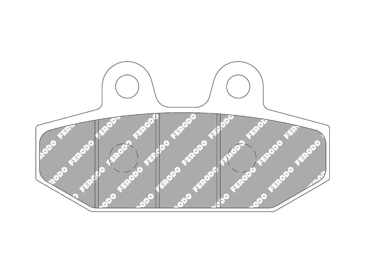Sintered Replacement Brake Pads Sinter Rear
