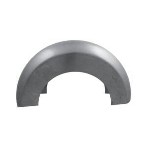 9" Roll-Your-Own Custom Blank Steel Rear Fender Smooth Side with 15 3/4" Radius