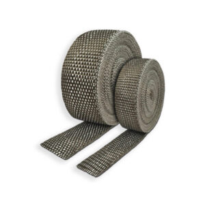Insulating Exhaust Wrap 2" x 1/16" x 50 Ft. Roll Platinum