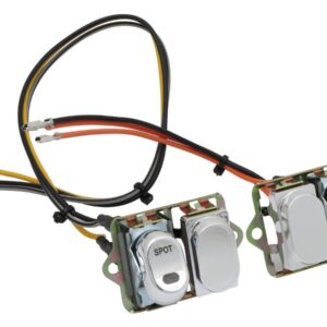Fairing Rocker Switch Kit Spot/Accessories Chrome