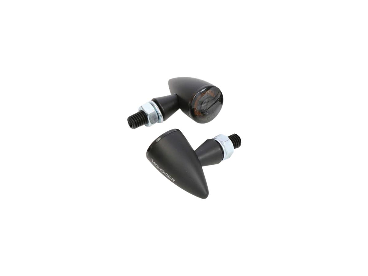 Apollo Bullet LED Turn Signal/Position Light Black Smoke LED