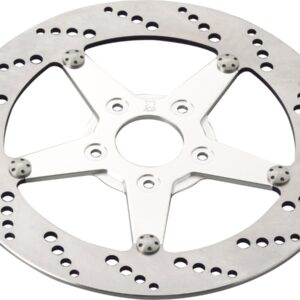 Drilled Brake Rotor Aluminium Stainless Steel 11,5" Left