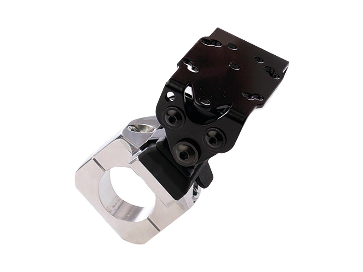 Navigation / Phone Bracket Universal, 7/8" (22 mm), Polished Navigation Handlebar Bracket