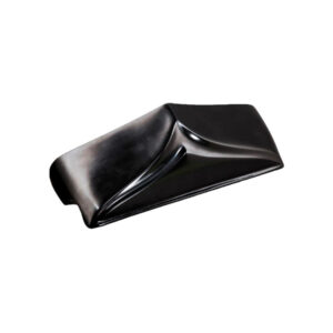 Lower Fairing Cap, NYB Polymer, Raked Neck Lower Fairing Cap Black