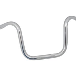 1" 8.5 Mini Ape Handlebar Dimpled Chrome 1" Throttle Cables