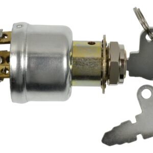 Universal Ignition Switch, 3 Position, Mounting Stem Diameter 5/8", Length 7/16", 12V 5/10 AMP Universal Ignition Switch