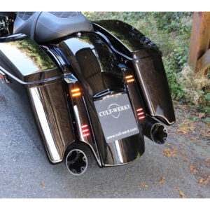 Custom Rear Fender Plain Fender Kit with Turn Signals and Tail Light (no Picture)