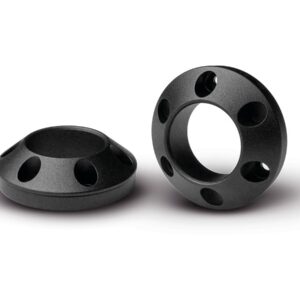 3,5" Streetfighter Black Endcaps (Set of 2 pieces)