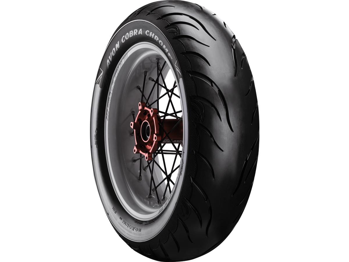 Cobra Chrome Tire 180/70 R-16 77V Black Wall