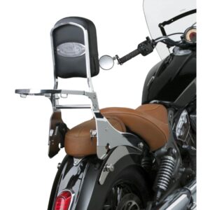 Paladin Backrest Luggage Rack Chrome