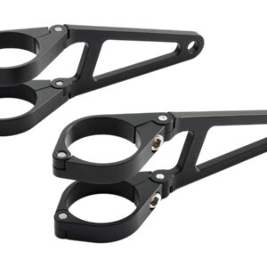 CNC Type Headlight Bracket Long version Black
