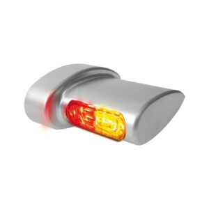 Winglet Micro 3 in 1 LED Turn Signal/Tailight/Brake Light Chrome Satin Smoke LED