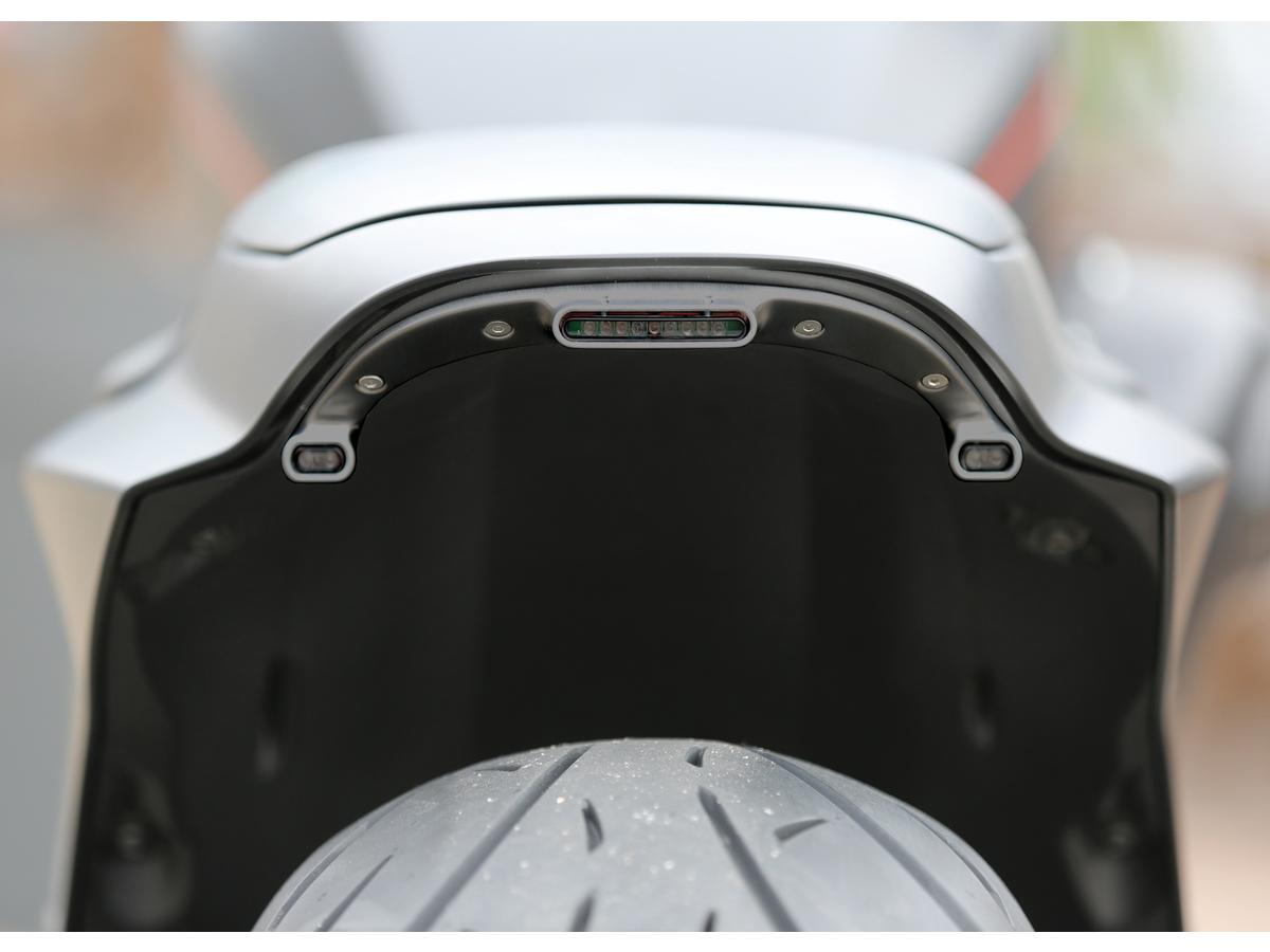 FXDR LED Turn Signal/Taillight/Brake Light Kit with Bracket Black Powder Coated Clear LED