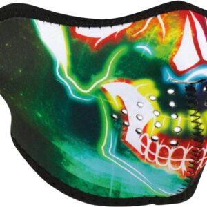Electric Skull Neoprene Full Face Mask